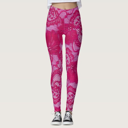 Valentijn Lace Leggings (Voorkant)