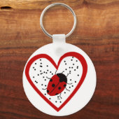 Valentijn Ladybug Sleutelhanger (Voorkant)