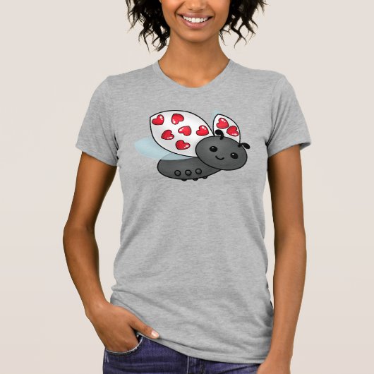 Valentijn Ladybug T-shirt (Voorkant)
