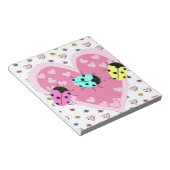 VALENTIJN LADYBUGS NOTITIEBLOK (Schuin)