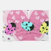 VALENTIJN LADYBUGS THEEDOEK (Horizontaal)