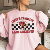 Valentijn Landmeter Cartografie Valentijnsdag T-shirt