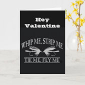 VALENTIJN "LATEN HOOK UP" VISHERMAN LOVE KAART (Gele Bloem)