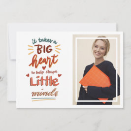 Valentijn Leerlingenwaardering Foto Wenskaart Feestdagenkaart