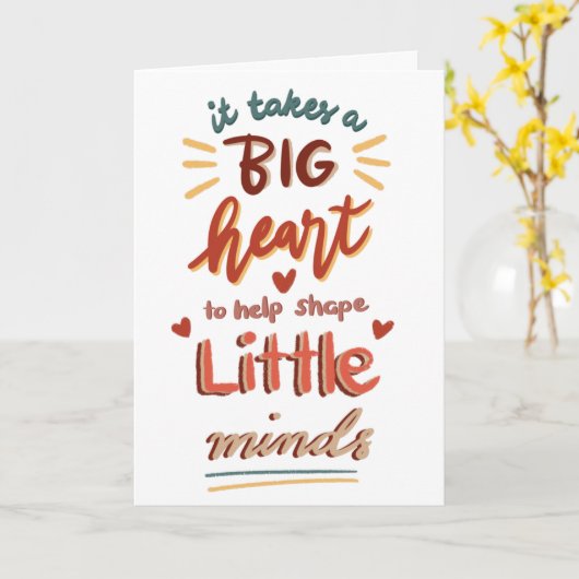 Valentijn Leerlingenwaardering Kaart (Gele Bloem)