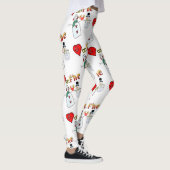Valentijn Leggings Lang Sneeuwman Vuur (Rechts)