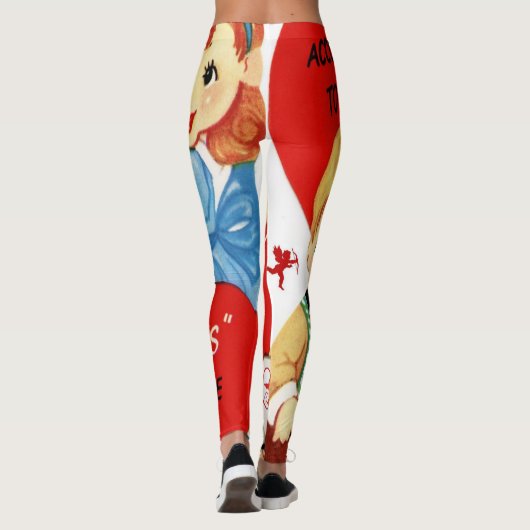 Valentijn Leggings Lange (Achterkant)