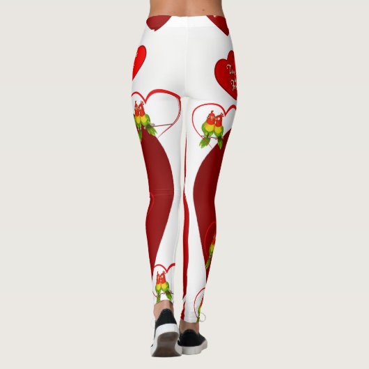 Valentijn Leggings Lange (Achterkant)