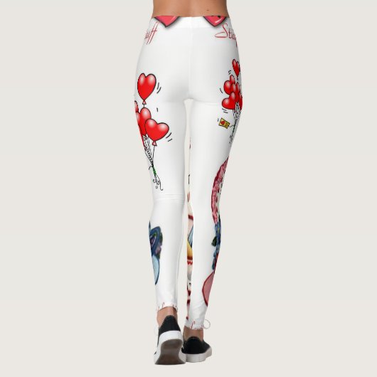 Valentijn Leggings Lange (Achterkant)