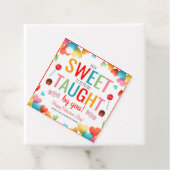 Valentijn -leraar Gift Label (In situ)