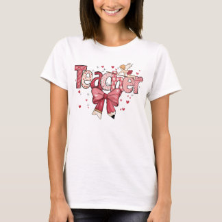 Valentijn leraar t-shirt