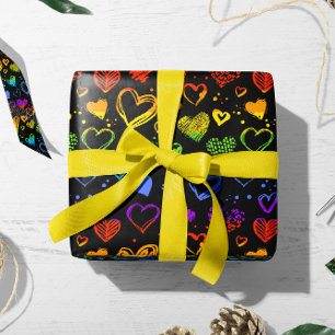 Valentijn LGBT-harten   Valentijn Gift Wrap Cadeaupapier