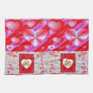 valentijn liefde keuken handdoek