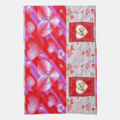 valentijn liefde keuken handdoek (Verticaal)