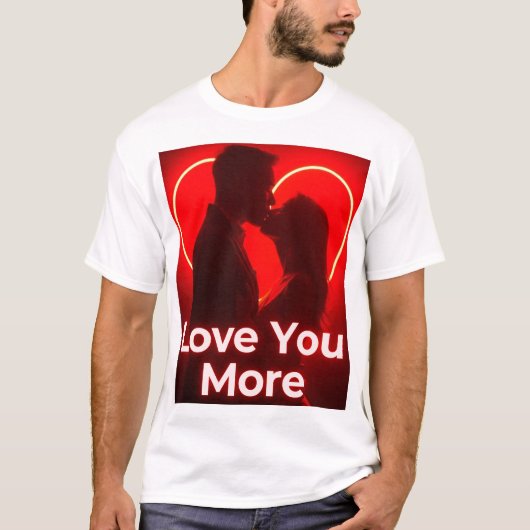 valentijn liefde paar tshirt (Voorkant)