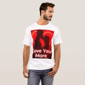 valentijn liefde paar tshirt (Voorkant volledig)