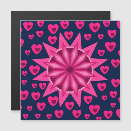 VALENTIJN LIEFDE, VERJAARDAGSFEEST CADO MET HARTEN (Voorkant / Achterkant)