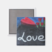 VALENTIJN LIEFDEMAGNEET MAGNEET (Voorkant / Achterkant)
