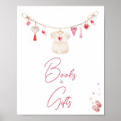 Valentijn Liefje Boeken en Geschenken Poster (Voorkant)
