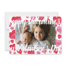 Valentijn Liefjes Roze Rode XOXO Hartjes