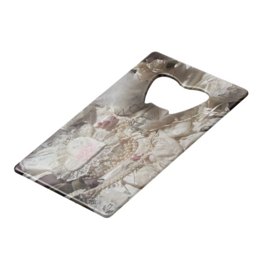 Valentijn Lieverd Creditkaart Flessenopener (Voorkant Gekanteld)