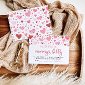 Valentijn Lieverd Hoe groot is mama's buik Kaart