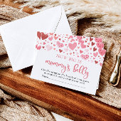 Valentijn Lieverd Hoe groot is mama's buik Kaart