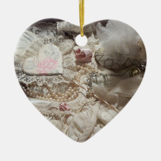 Valentijn Lieverd Keramisch Ornament (Voorkant)