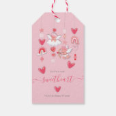 Valentijn Lieverd mobiel Baby shower Cadeaulabel (Achterkant)