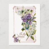 Valentijn Lilies en Violet Briefkaart (Voorkant)