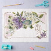 Valentijn Lilies en Violet Tissuepapier (Craft)