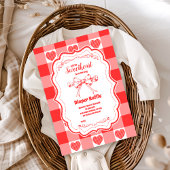 Valentijn Little Sweetheart Girl Diapper Raffle Informatiekaartje