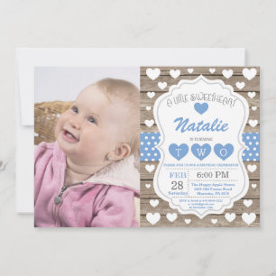 Valentijn Little Sweetheart Tweede 2e Verjaardag Kaart