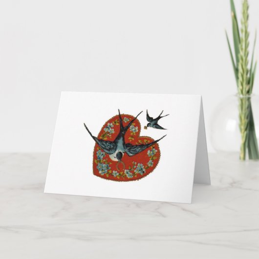  Valentijn - Long Distance Love Feestdagen Kaart (Voorkant)