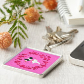 Valentijn Love Bird Sleutelhanger (Zijkant)