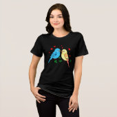 valentijn Love Birds T shirt Design (Voorkant volledig)