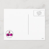 Valentijn Love Bug Feestdagenkaart (Achterkant)