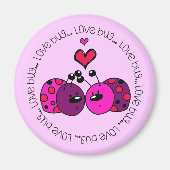 Valentijn Love Bug Magneet (Voorkant)