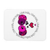 Valentijn Love Bug Magneet (Horizontaal)