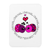 Valentijn Love Bug Magneet (Verticaal)