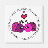 Valentijn Love Bug Magneet (Voorkant)