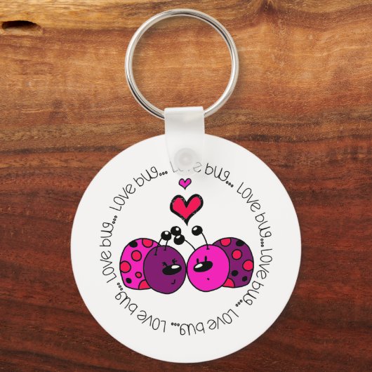 Valentijn Love Bug Sleutelhanger (Voorkant)