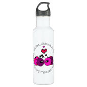 Valentijn Love Bug Waterfles (Voorkant)