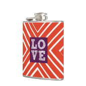 Valentijn LOVE Bullseye Heupfles (Links)