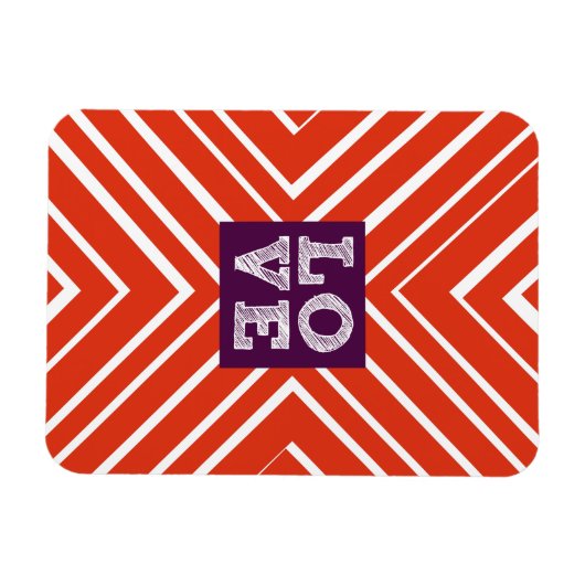 Valentijn LOVE Bullseye Magneet (Horizontaal)