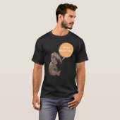 Valentijn Love Cute Baby Elephant Meme T-shirt (Voorkant volledig)