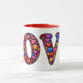 Valentijn Love Emoji's Red Mok (Midden)