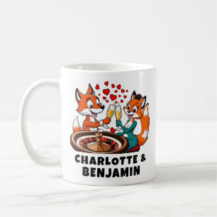 Valentijn Love   Foxy Lady heeft het hart van Sly  Koffiemok