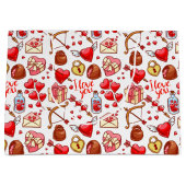 Valentijn Love Gift Bag Groot Cadeauzakje (Voorkant)