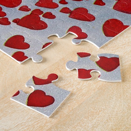  Valentijn Love Hearts Fairy Legpuzzel (Zijkant)